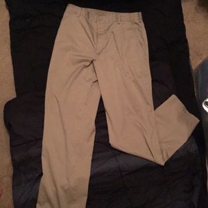 Khaki pants golf pants